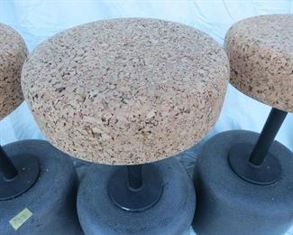 #3 WIID CORK STEEL & CONCRETE COUNTER STOOL
