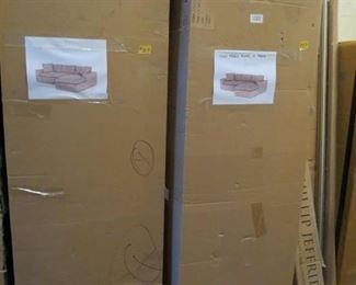 #12           #CKEN-123-002, PLUME TWO-PIECE  SECTIONAL - RIGHT ARM FACING      (2)