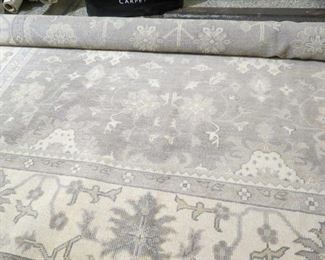 #26       VERNON VN-05 SMOKE / IVORY Size: 9'-6" x 13'-6"