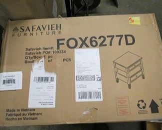 #36     Safavieh - FOX6277D - Jenson Two Drawer Night Stand