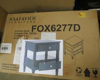 #36     Safavieh - FOX6277D - Jenson Two Drawer Night Stand