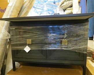 #43       #24916, AIKEN 2 DOOR CABINET