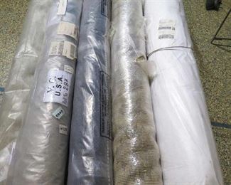 all Carpets are in there original package, never been used.