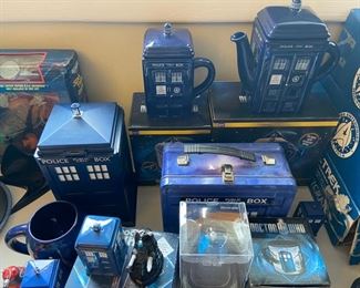 Dr. Who --- did you say was collecting and keeping boxes?
