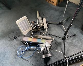 Lights and mike stands (will be placed and priced)