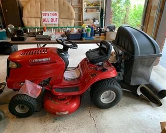 Troy Bilt on bid barely used