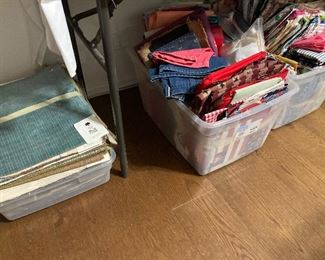 fabric and upholstery samples