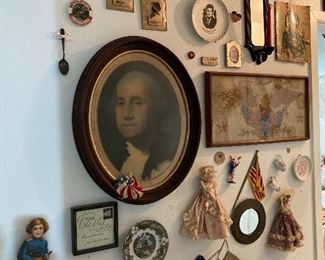 George Washington by Gilbert Stuart, Americana collection