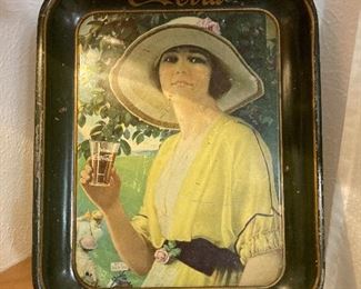 original 1920 Coca-Cola tray