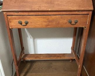 small drop-front desk