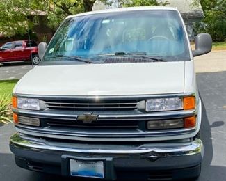 Buy it Now ($5,995) 2000 Chevrolet Express 1500 Passenger/Cargo Van.  New Michelin Tires, Battery and recently detailed.  Only 120,000 Miles, Automatic.  Used as a Handicap Van the Lift has been repaired and is working. 