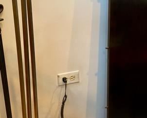 Extra Large Adjustable Mid-Century Modern Lamp, Industrial/Drafting Light with Brushed Nickel over Brass.  Very Functional  and Flexible