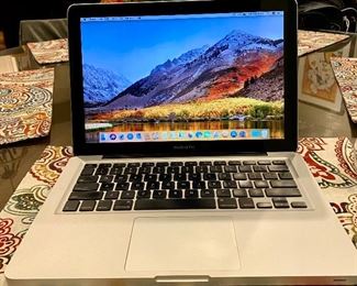 Late 2010 MacBook Pro 13.3" Notebook.  Fresh install of macOS Sierra, 4GB Memory, 500 GB HDD, WiFi and Bluetooth.  Aluminum Unibody. 
