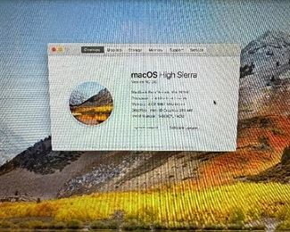 Late 2010 15.4" MacBook Pro 4GB, 320GB HDD with Box and packing material.  Fresh macOS Sierra.
