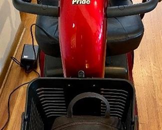 Pride Electric Scooter in Like New Condition.  This is an opportunity to purchase this Scooter for less.  If you are  jumping through one hoop after another with Medicare, here is a great option.