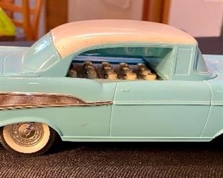 Vintage '57 Chevrolet Corded Telephone. Robins Egg Blue .  Very Nostalgic.