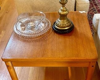 One of 2 Mid-Century Modern Side Tables