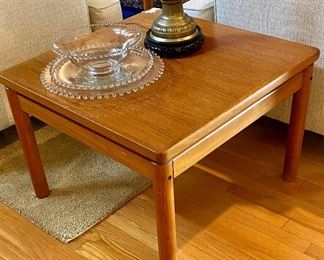 One of 2 Mid-Century Modern Side Tables