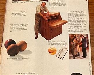 Orignial Brochure for Dyrlund Scandinavian Design