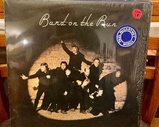 I just discovered a treasure Trove of Record Albums.  Paul McCartney Band on the Run
