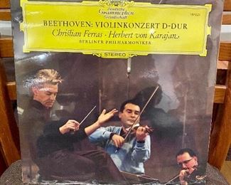 I just discovered a treasure Trove of Record Albums.  Beethoven Sealed 