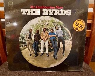 I just discovered a treasure Trove of Record Albums.  The Byrds Sealed album