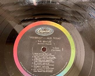 I just discovered a treasure Trove of Record Albums.  Beatles No cover