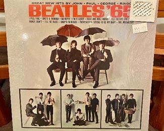 I just discovered a treasure Trove of Record Albums.  Beatles ‘65
