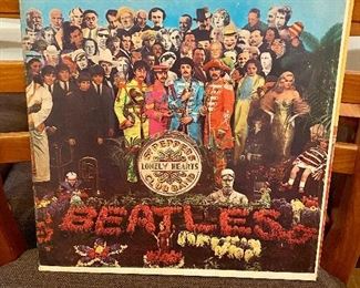 I just discovered a treasure Trove of Record Albums.  Beatles Sgt Peppers