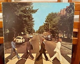 I just discovered a treasure Trove of Record Albums.  Beatles Abby Road