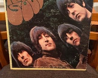 I just discovered a treasure Trove of Record Albums.  Beatles Rubber Soul