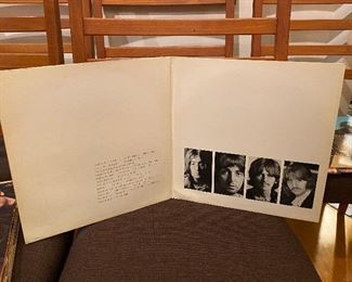 I just discovered a treasure Trove of Record Albums.  Beatles White Album