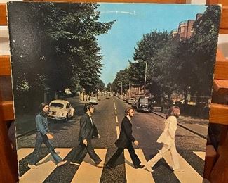 I just discovered a treasure Trove of Record Albums.  Beatles Abby Road (2)