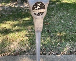 Vintage City Parking Meter.