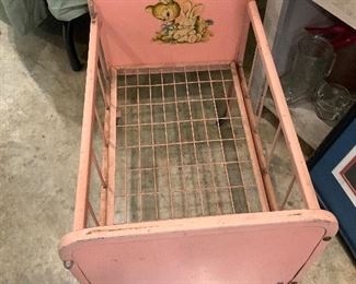 Old Baby Doll Bed