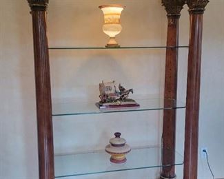 Curio Open Shelf Lighted with Shelving $300