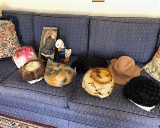Vintage Hats, Old Doll