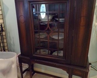 vintage china cabinet