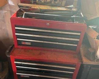 Tool box full of tools 