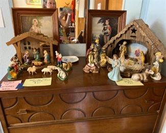Vintage Nativity scenes 