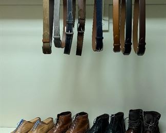 MEN'S SHOES & BOOTS, SIZE 10