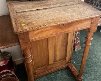Antique Drawing Table or Podium 