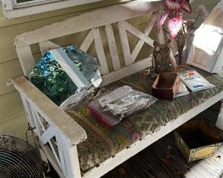 Vintage Porch Bench