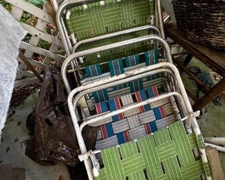 Vi take woven Aluminum Chairs