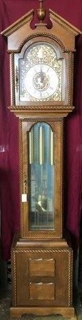 WEST GERMANY GRANDFATHER CLOCK WITH WESTMINSTER CHIMES