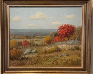 Porfirio Salinas Oil on Canvas