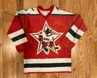 Vintage Russian Penguins Men's Hockey Jersey (L)