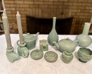 Celadon pottery