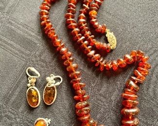 Amber jewelry