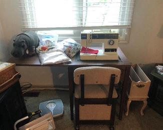 Singer Sewing Machine W/ Chair